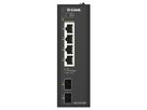 D-Link DIS-210G-06P Switch 6 ports, Smart Managed Gigabit PoE industriel