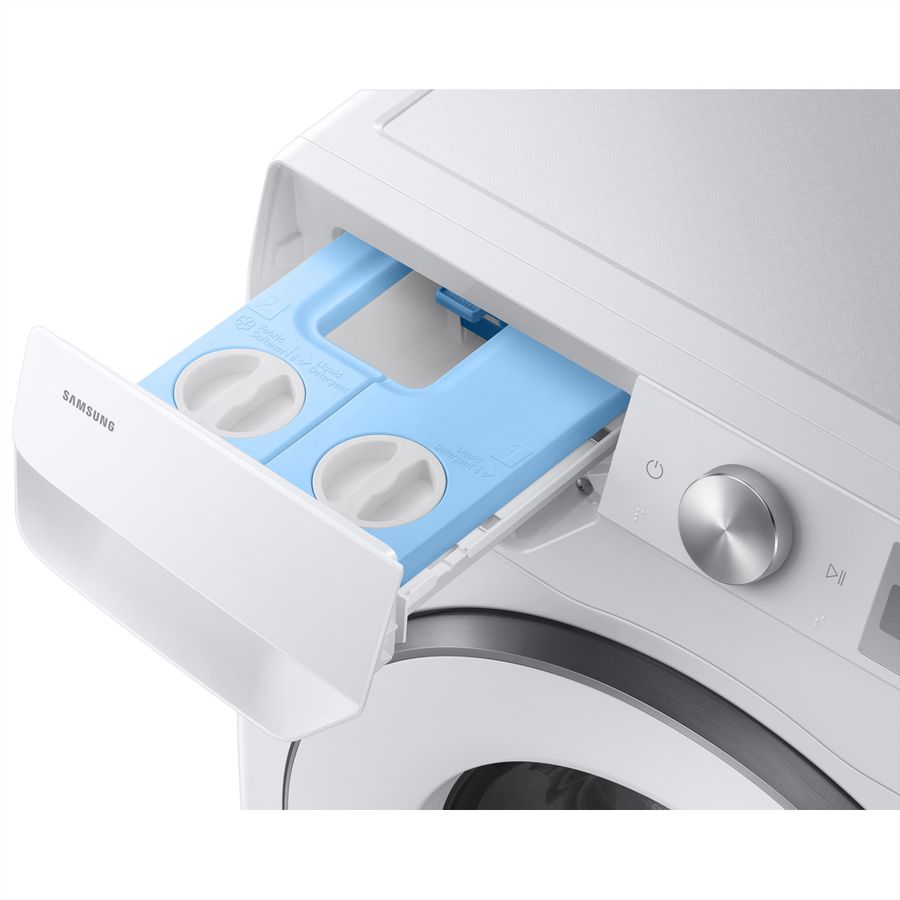 Samsung Waschmaschine WW6000 9kg, A, weiss, AI EcobubbleTM