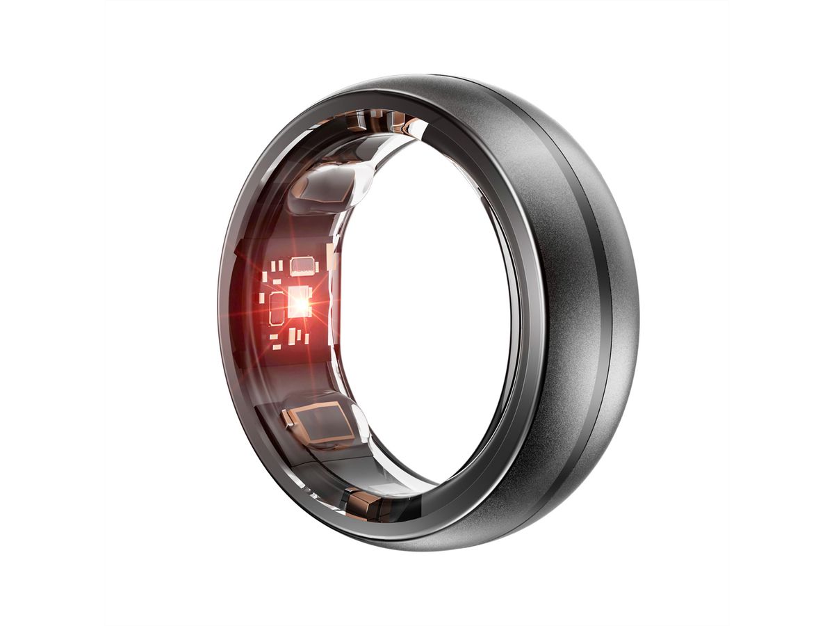 MYnextRING Smart Ring Schwarz matt, Grösse 7