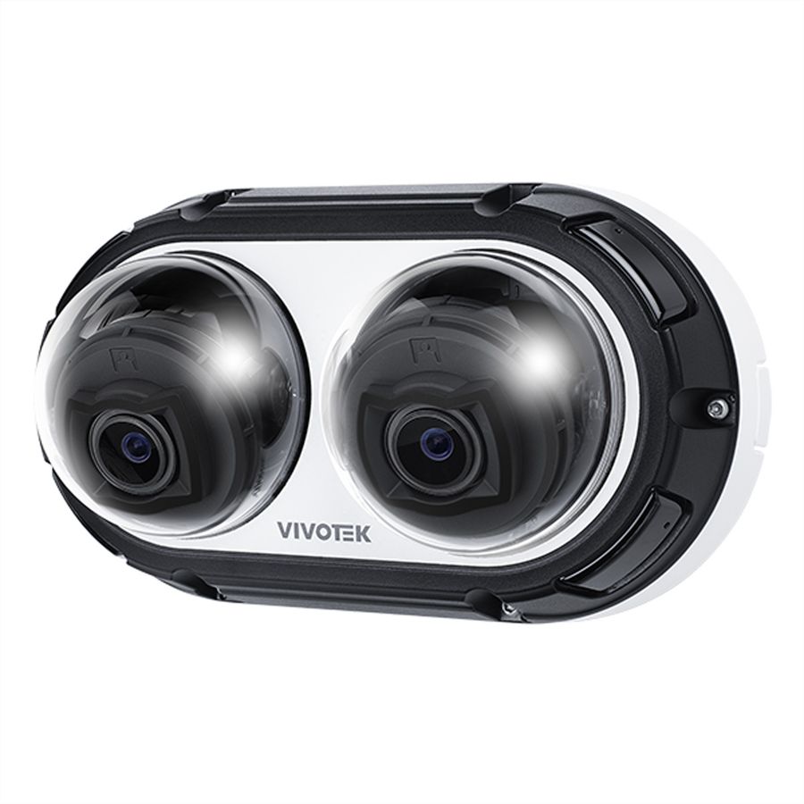 Vivotek MA9311-EHTV Vandal-Multisensor Caméra 2x 5 MP, 30-96°, IR-LED 20m