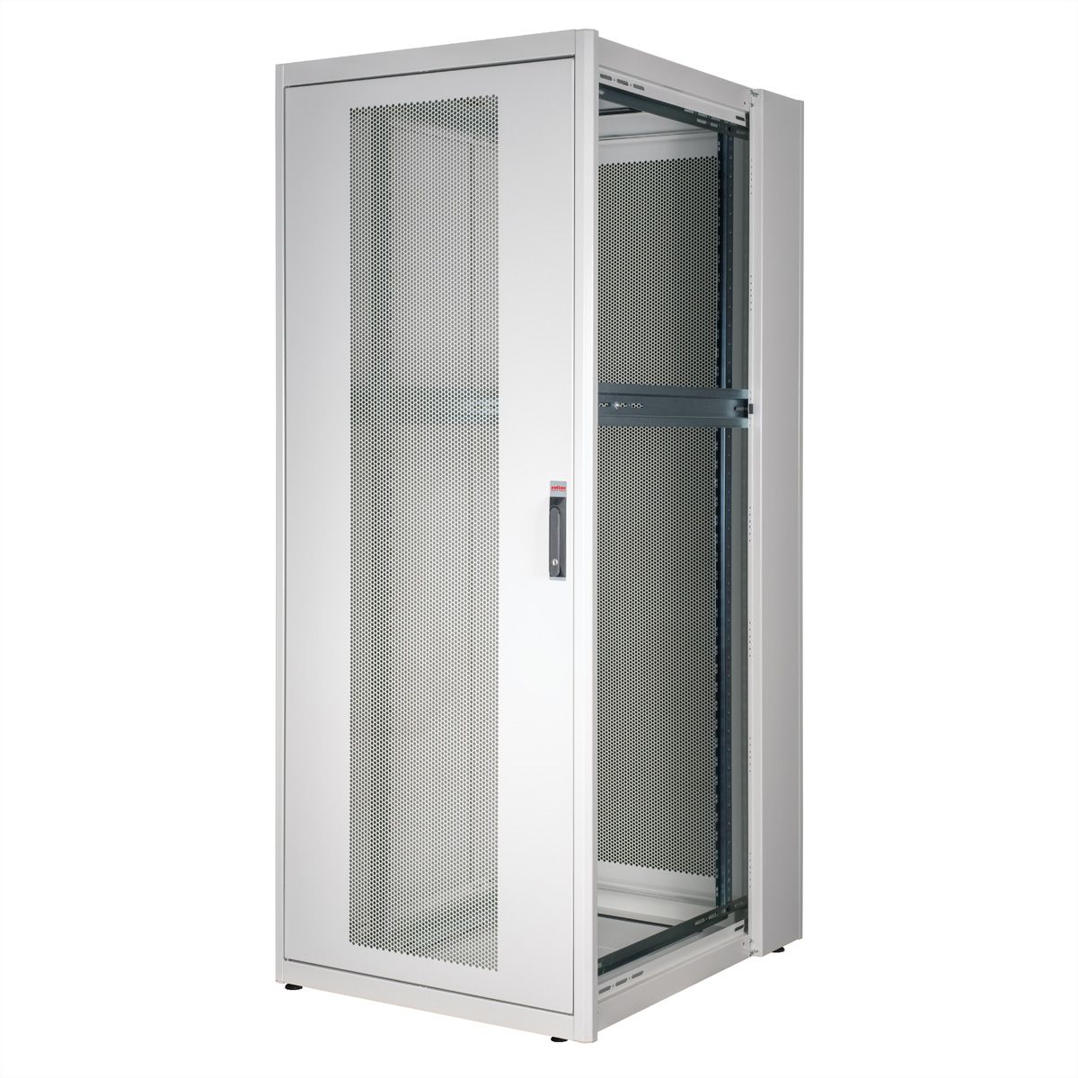 ROLINE 19-Zoll Serverschrank Basic 42 HE, 800x1000 BxT perforiert grau