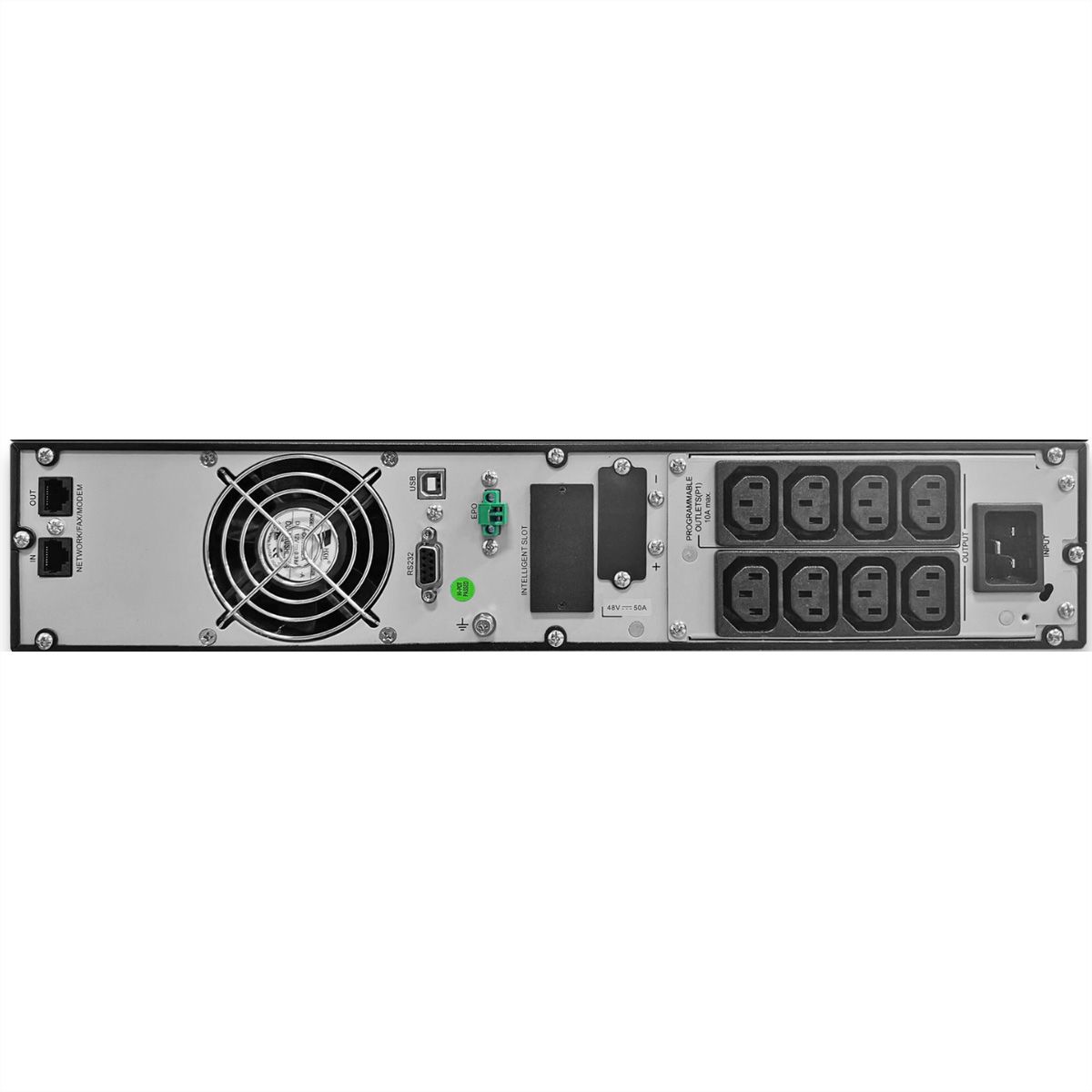 ROLINE ProSecure III 3000 RM2UH, noir, noir