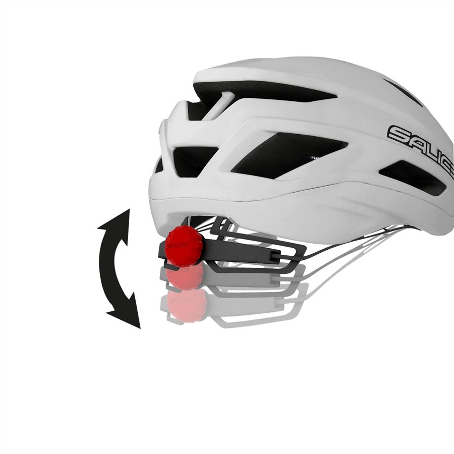 Salice Occhiali Velohelm Levante, L-XL 56-62, White ITA