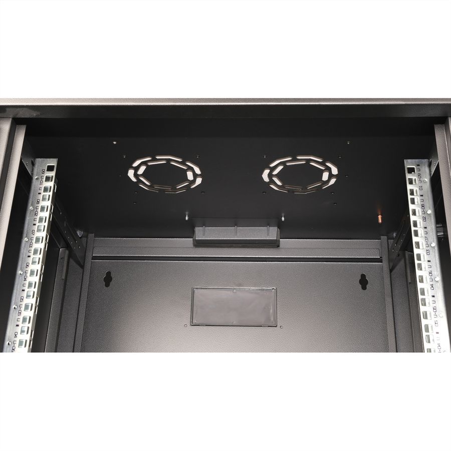 ROLINE 19" Boîtier mural Pro 9U, 600x450 LxP noir