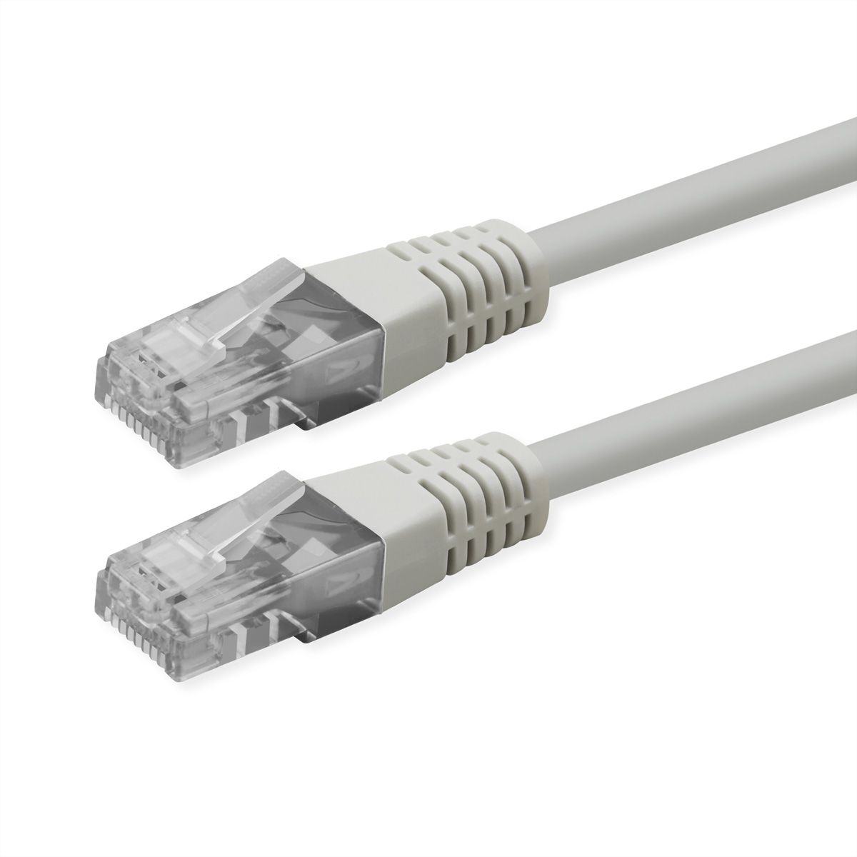 ROLINE Patchkabel Cat.6 (Class E), UTP, PoE, weiß, 5 m