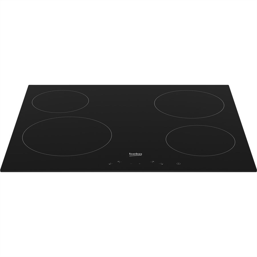Beko Cerankochfeld HIC 64401, 4 Kochzonen, Glaskeramik, Touch Control, schwarz