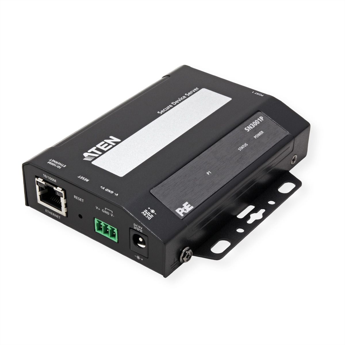 ATEN SN3001P Serveur de périphériques sécurisés RS-232 à 1 port avec PoE