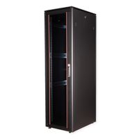 ROLINE 19" Baie réseau Pro 47U, 600x800 LxP Porte verre noir