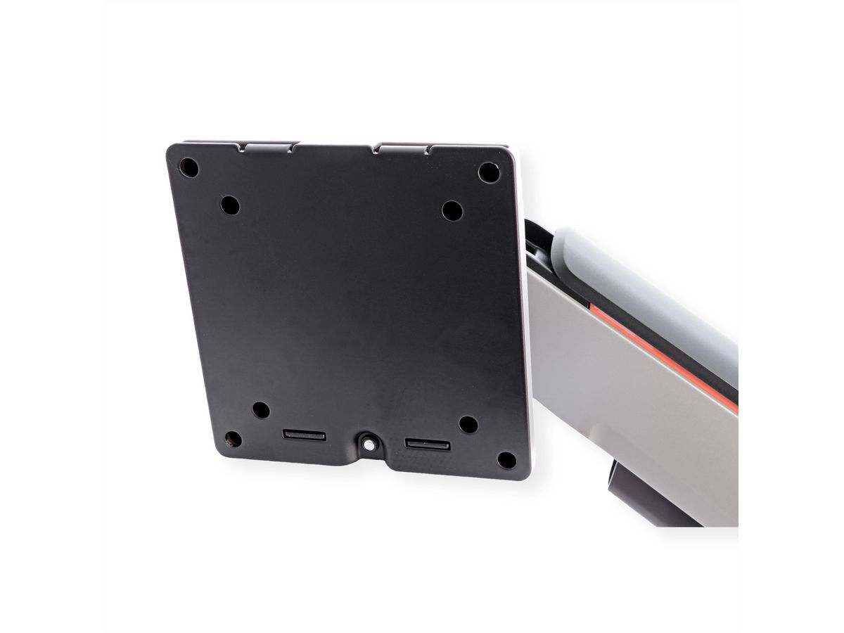 ROLINE Support LCD à gaz, fonction pivot, 5 axes de rotation, max. 20 kg