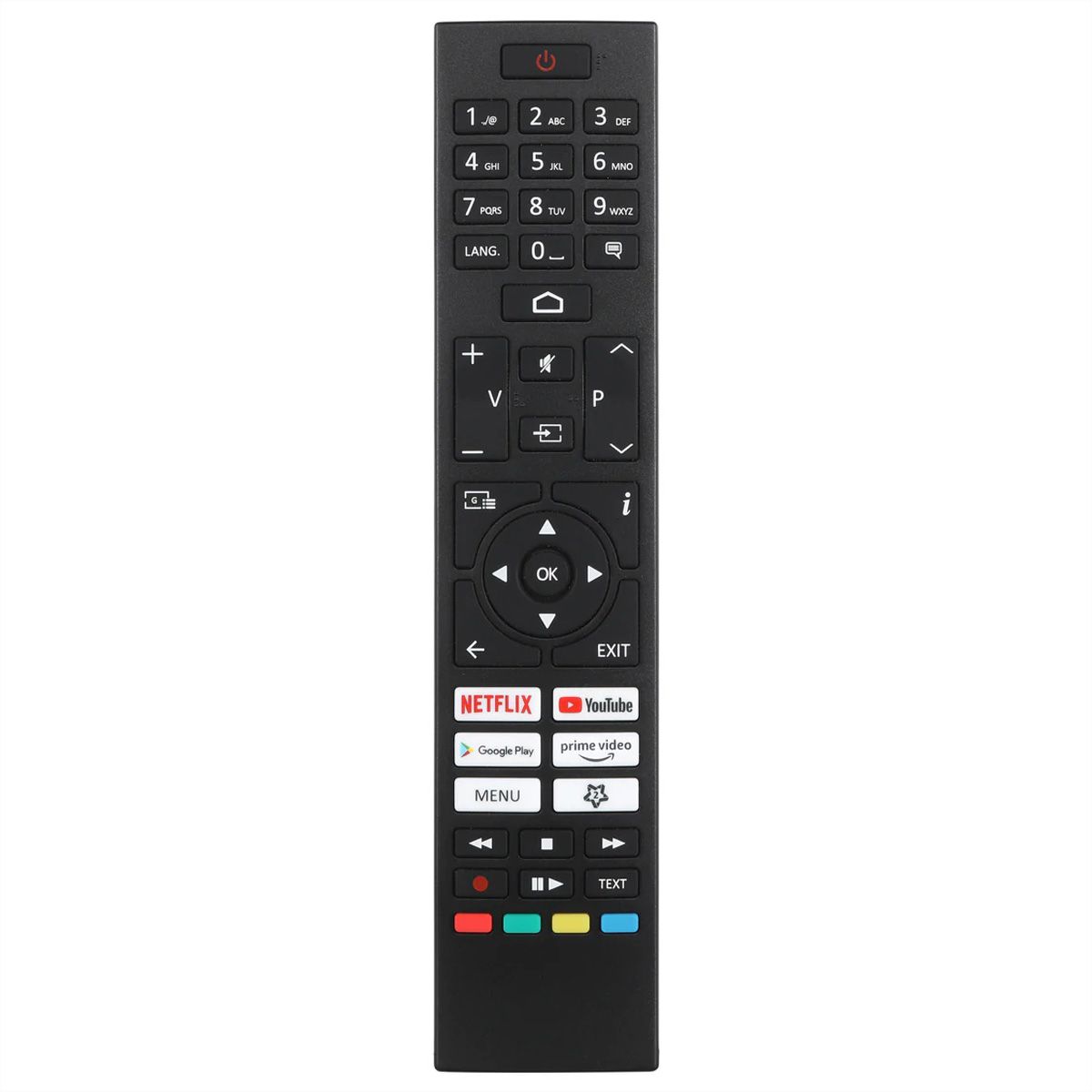Lenco LED-2463BK 24" Android Smart-TV, schwarz, 12V, Chromecast
