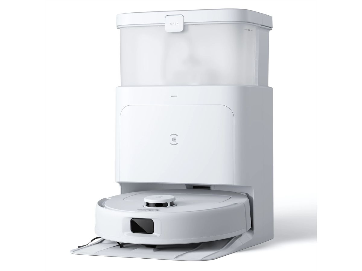 Ecovacs Aspirateur robot DEEBOT N30 Pro omni, blanc