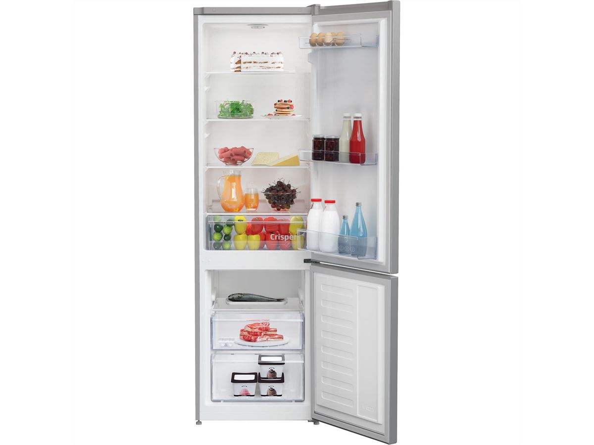 Beko Réfrigérateur-congélateur KG120, 291l, E, argent