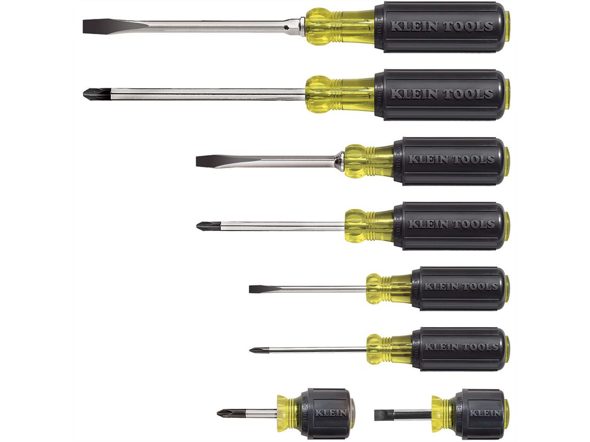 KLEIN TOOLS 85078 Tournevis, set de 8