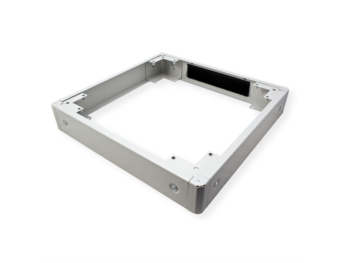 ROLINE Socle pour Baie réseau, 600x600 LxP, gris