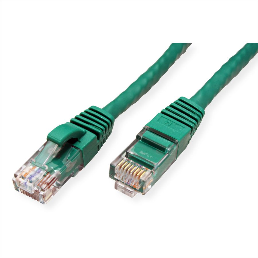 Cordon VALUE Cat.6A (Classe EA) / 10 Gigabit UTP, vert, 0,3 m