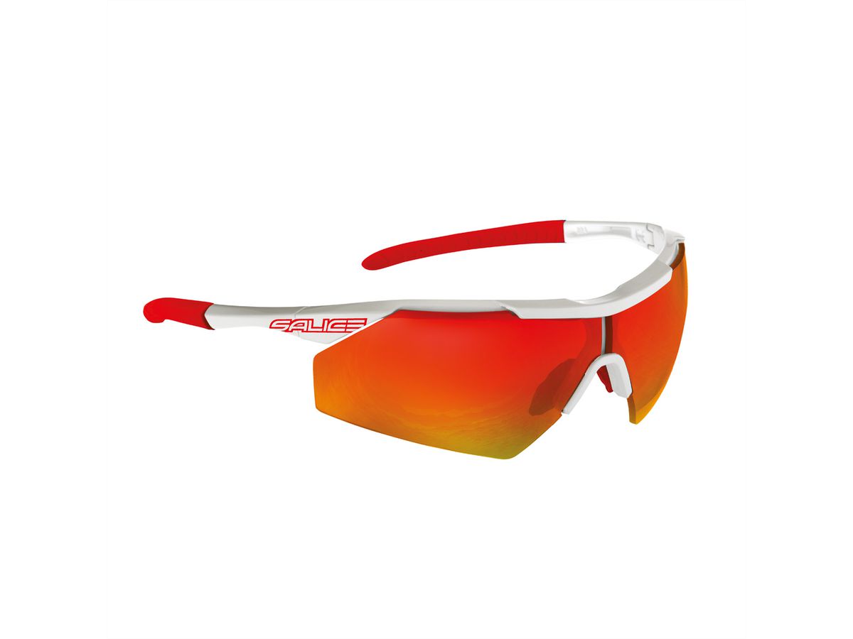 Salice Occhiali Sportbrille 004RW, White / RW Red