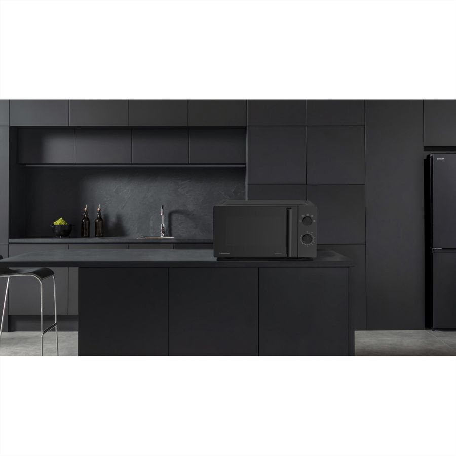 Hisense Mikrowelle H20MOBP1HI, 20L, schwarz