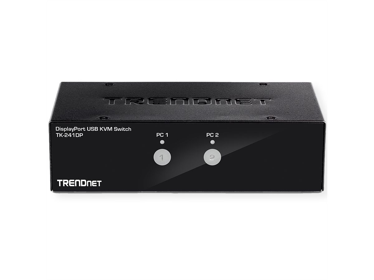 TRENDnet TK-241DP KVM Switch 2-Port DisplayPort