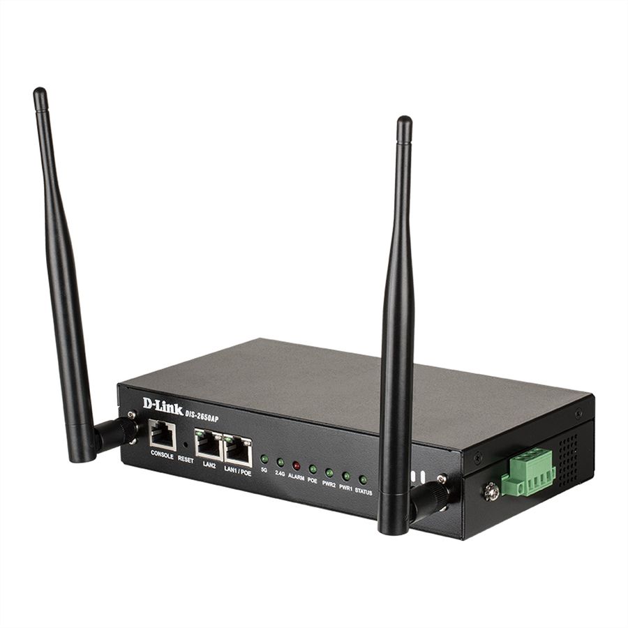 D-Link DIS-2650AP Points d'accès industriel AC1200 Wave 2