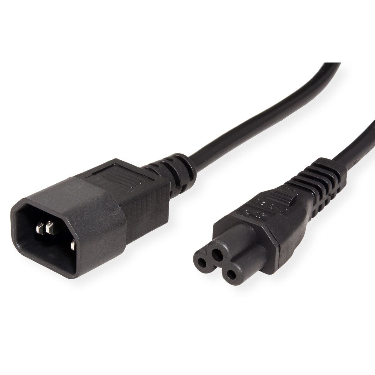 VALUE Câble IEC320/C14 M - C5 F, noir, 1,8 m