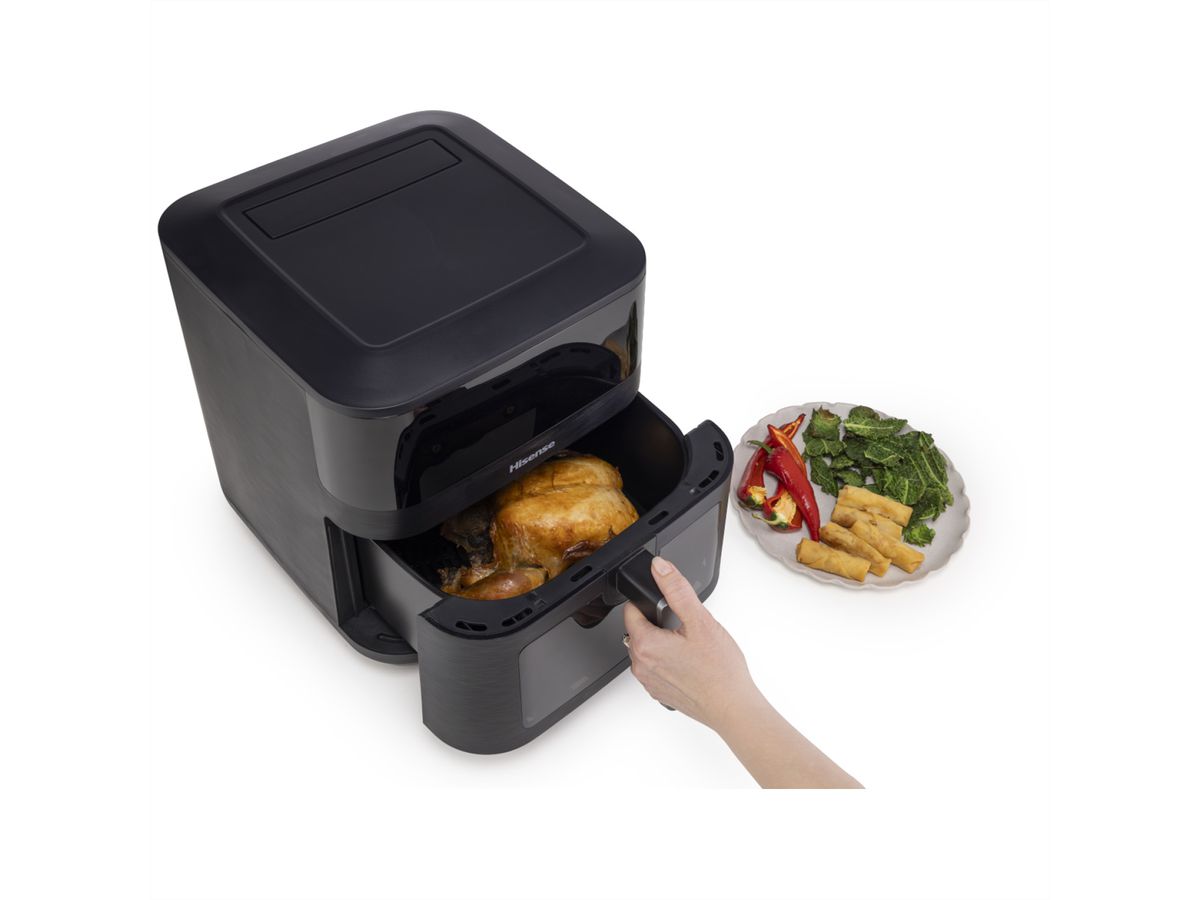 Hisense Friteuse à air chaud AF HAF2100DCD, 2100W, 7,7L