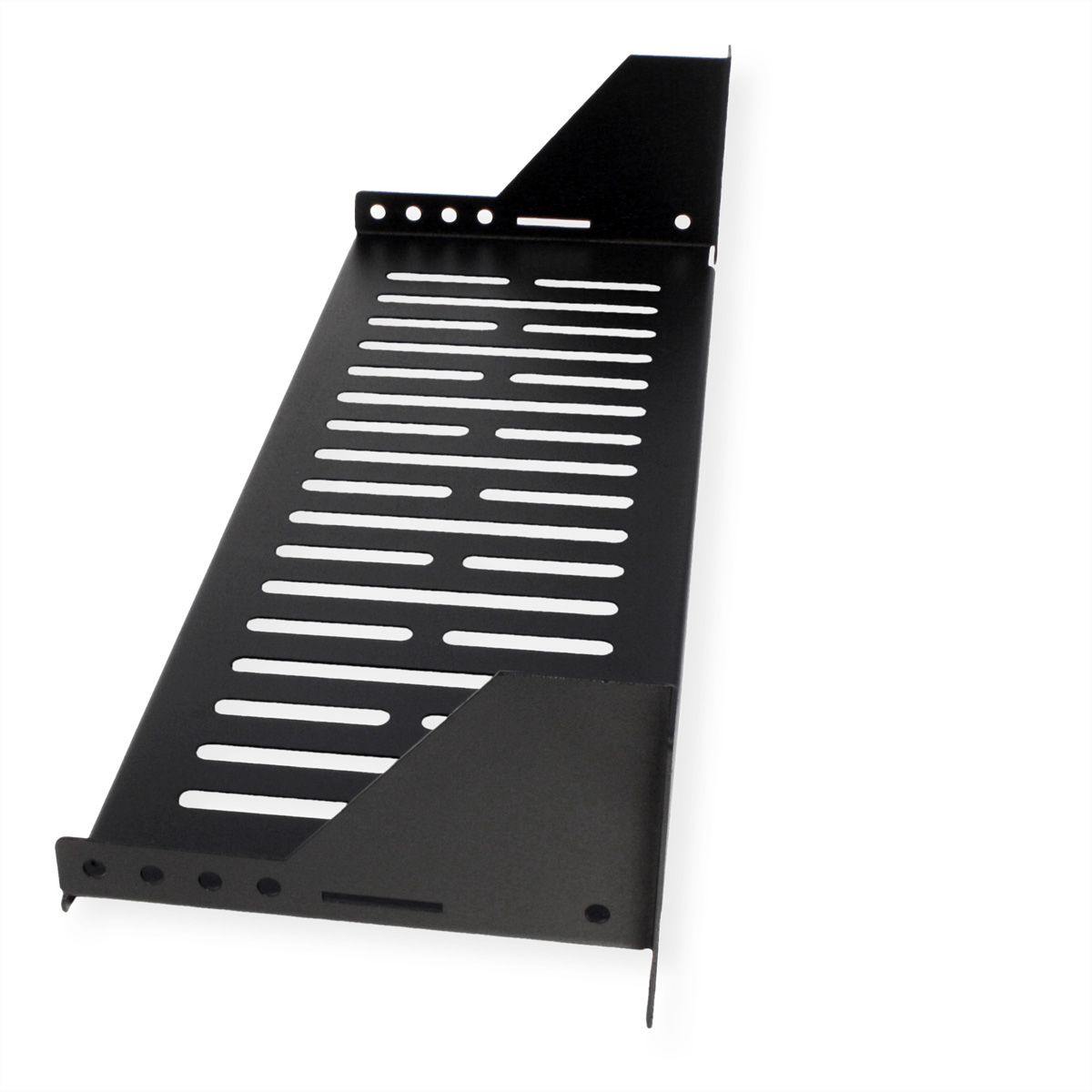 VALUE Etagère 19", 485 x 150mm, 2UH, max. 15 kg, noir