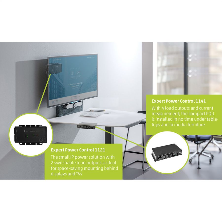 GUDE 1121-1 PDU à 2 circuits avec mesure et surveillance