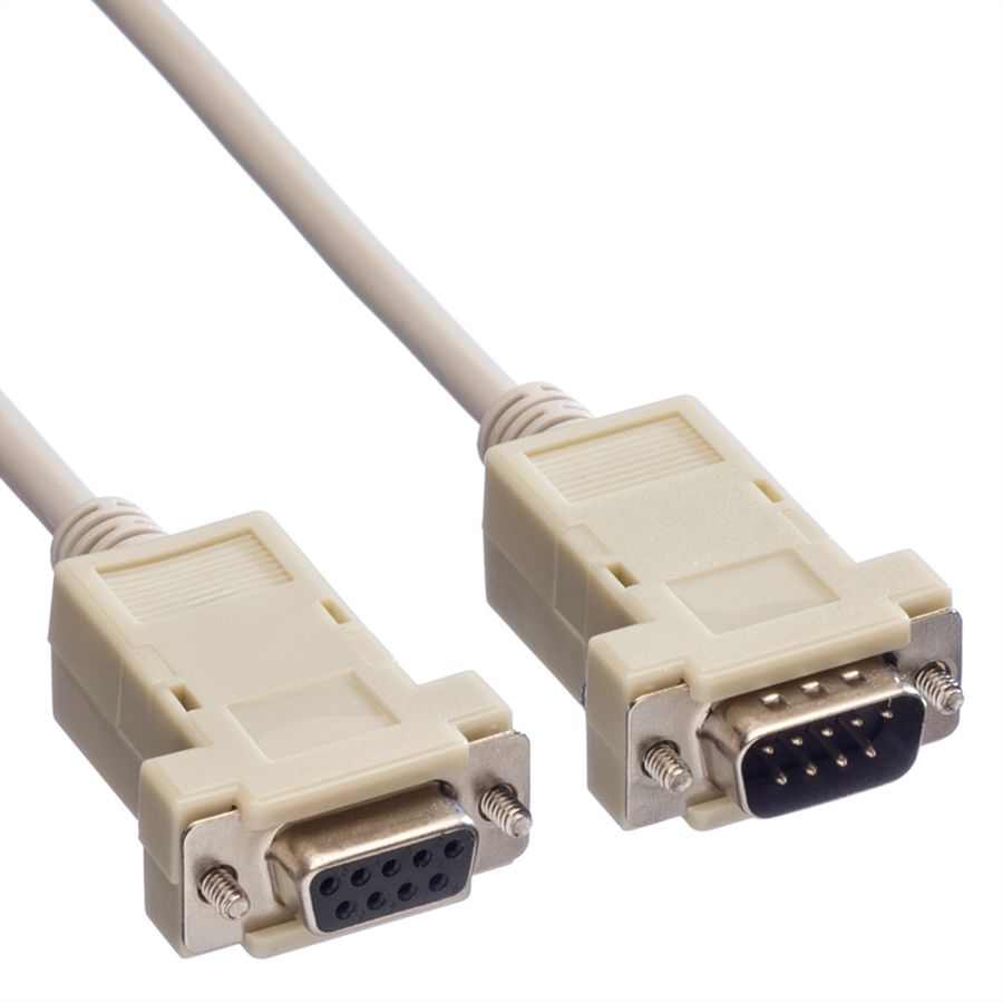 VALUE RS232-Kabel 9pol ST-BU, 3 m