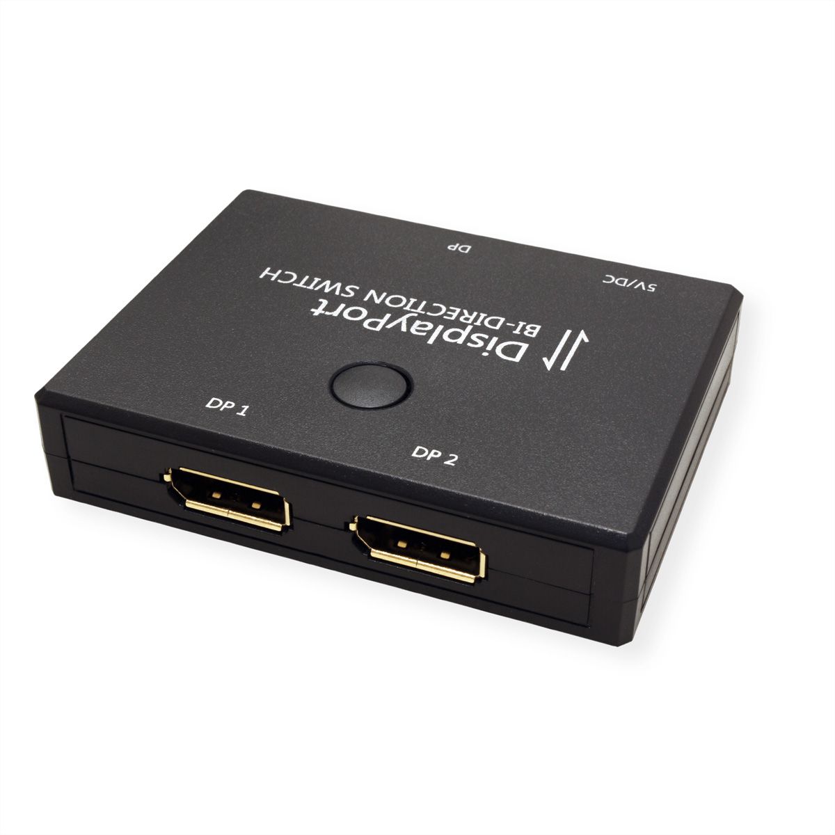 VALUE 4K DisplayPort Switch, 2fach, bidirektional