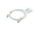 ROLINE GREEN Cordon Data Center UTP Cat.6A (Classe EA), LSOH, slim, gris, 3 m