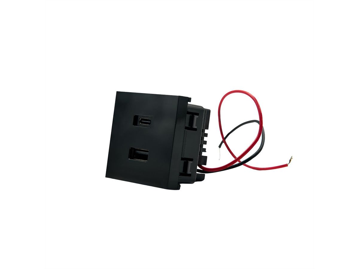 Shelly Wand Display Netzteil USB, für Halterung, schwarz