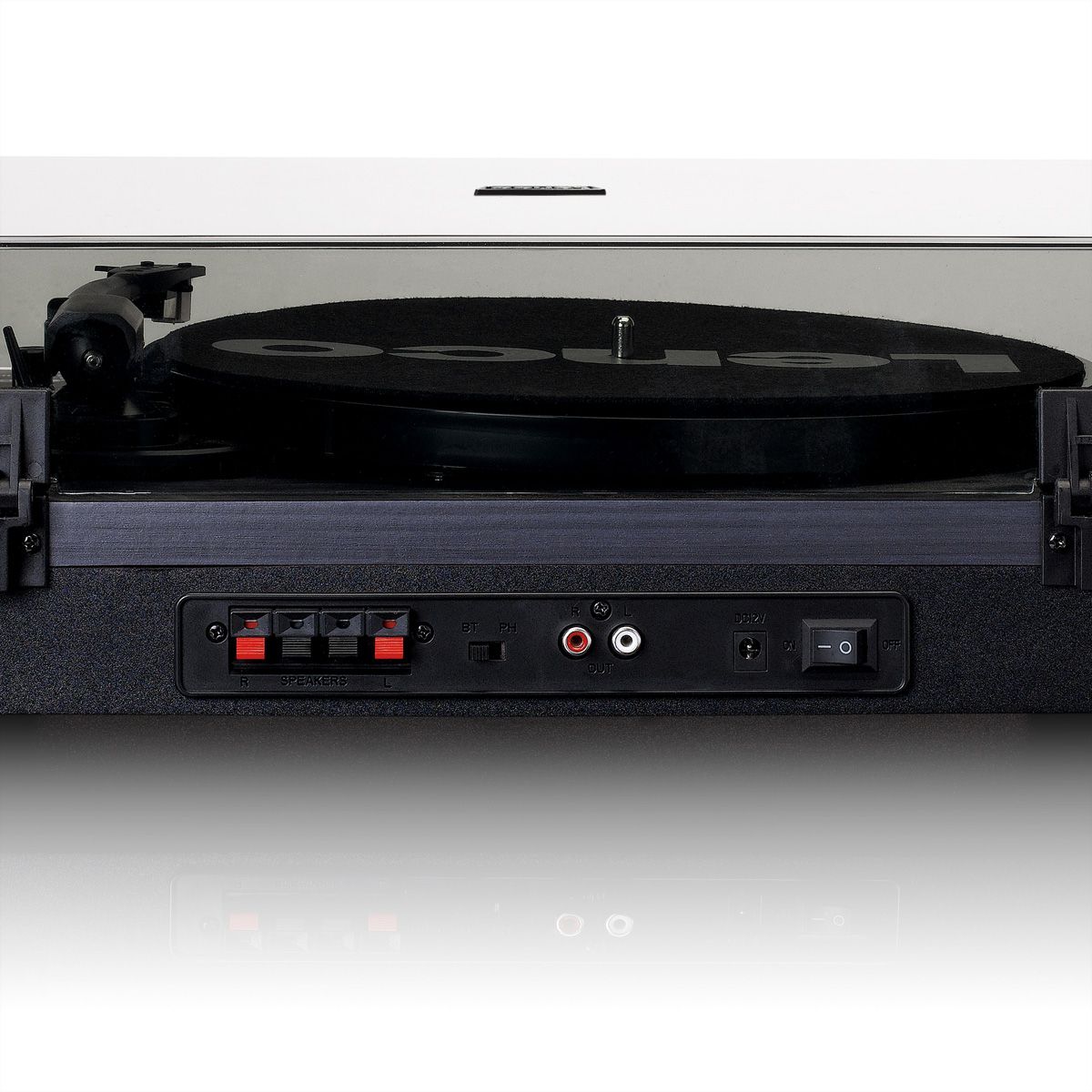 Lenco Platine vinyle LS-301BK, noir