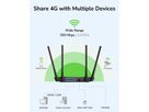 CUDY LT400 N300 Routeur WiFi 4G LTE, Cat4