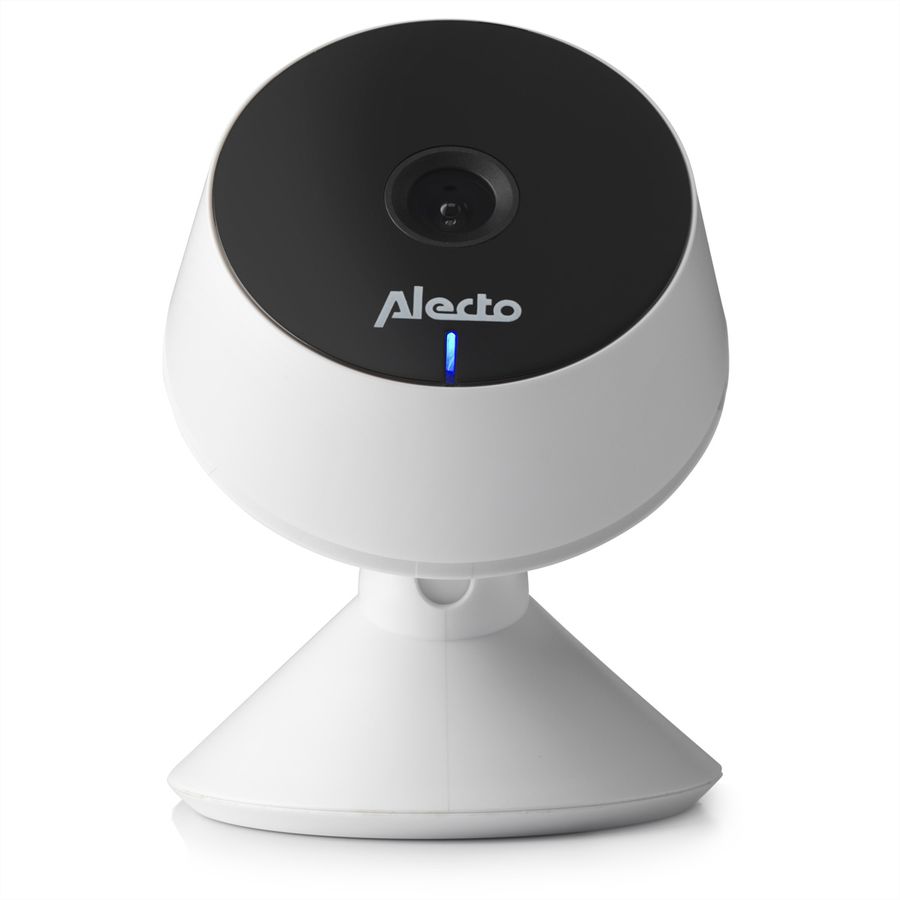 Alecto SMARTBABY5 - Babyphone Wi-Fi avec caméra, Blanc