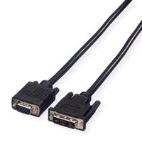 VALUE Câble DVI, DVI (18+5) M-VGA M, 2 m