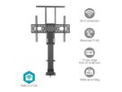 Nedis SmartLife motorisierter TV-Lift 37–80" schwarz, Einbau, 60 kg, 79–184 cm Hub