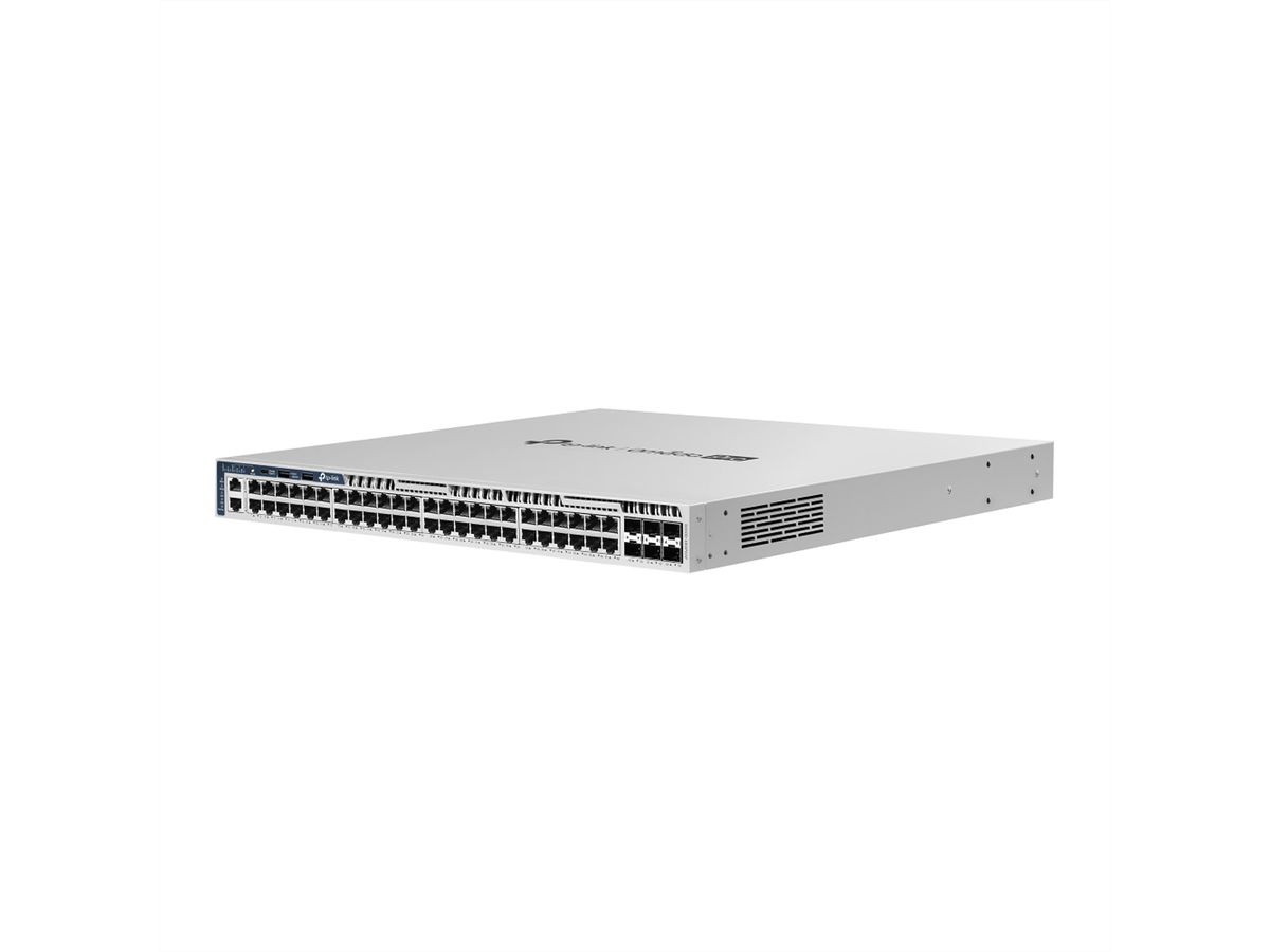 TP-Link Campus Switch S6500-48GP6XF, 48x1G 6x10G PoE L3 Stackable Switch