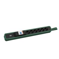BACHMANN PRIMO 2 6xCEE7/3 1xFI avec boucle 2,0m CEE7/7 RAL6028