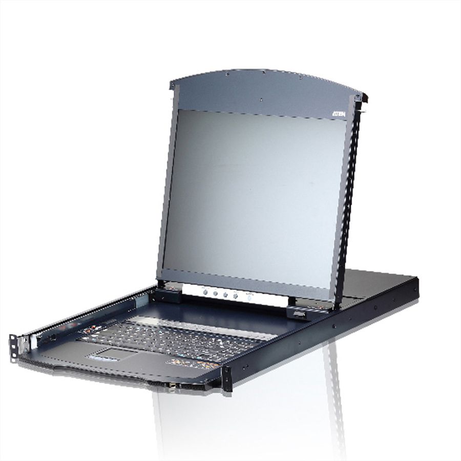 ATEN KL1116VN 48cm LCD IP-KVM 16-Port, US-Layout