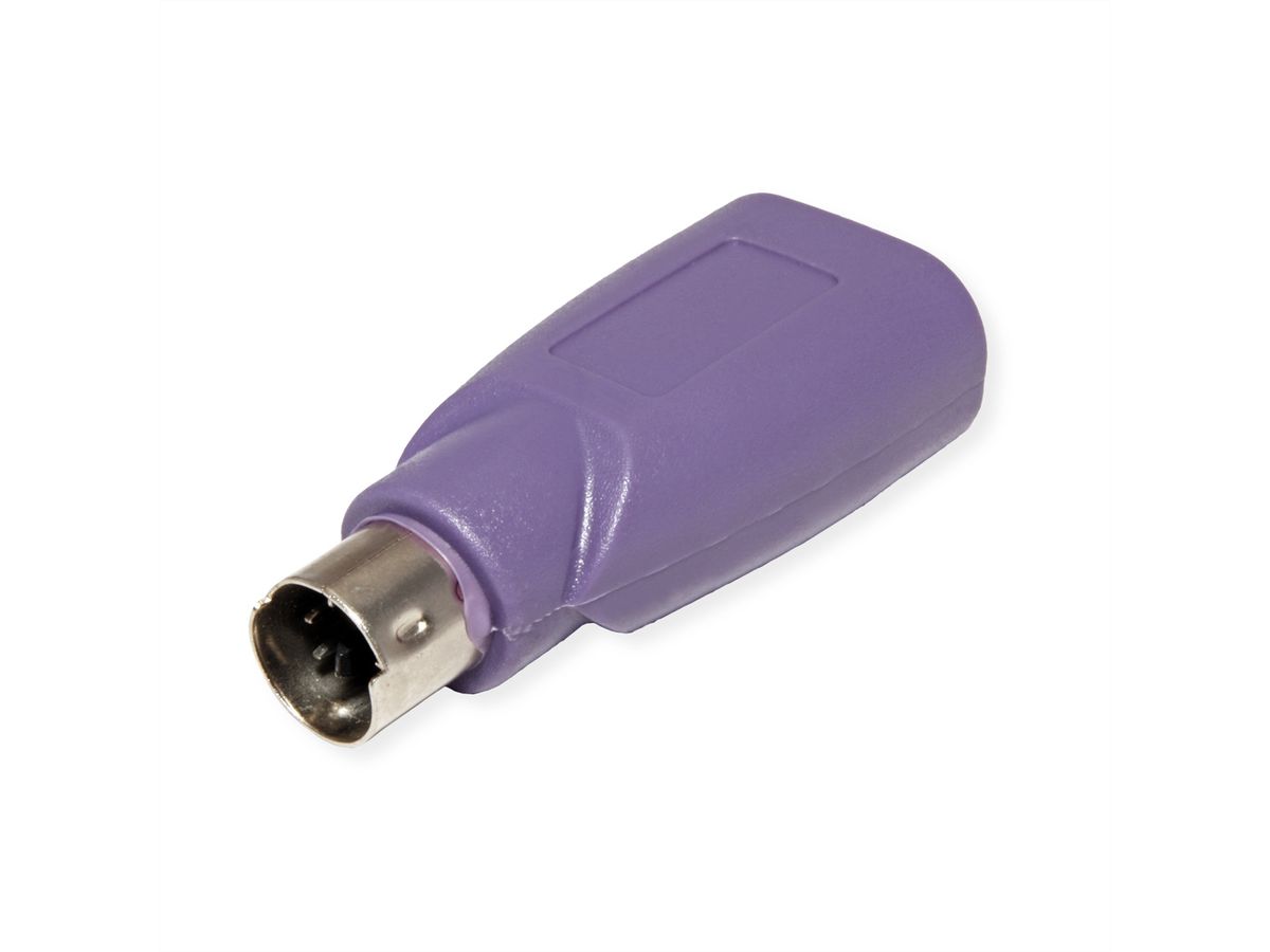 VALUE Adaptateur PS/2 - USB, violet