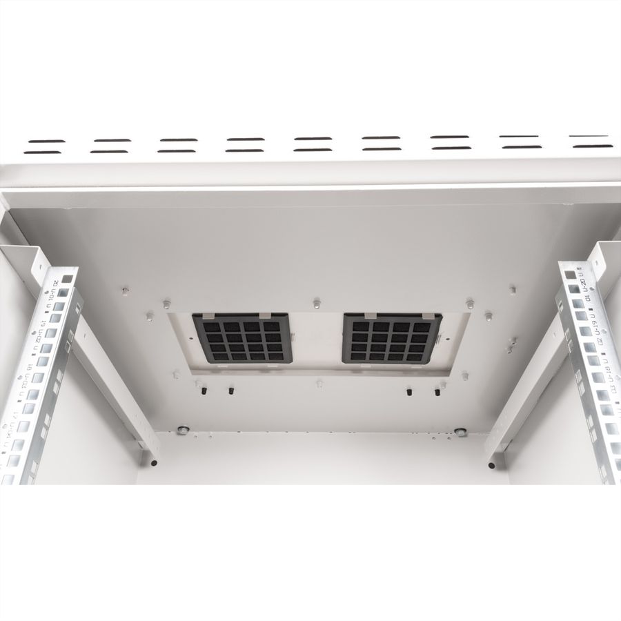 ROLINE 19-Zoll Wandgehäuse Pro 20 HE, 600x600 BxT IP55 outdoor grau