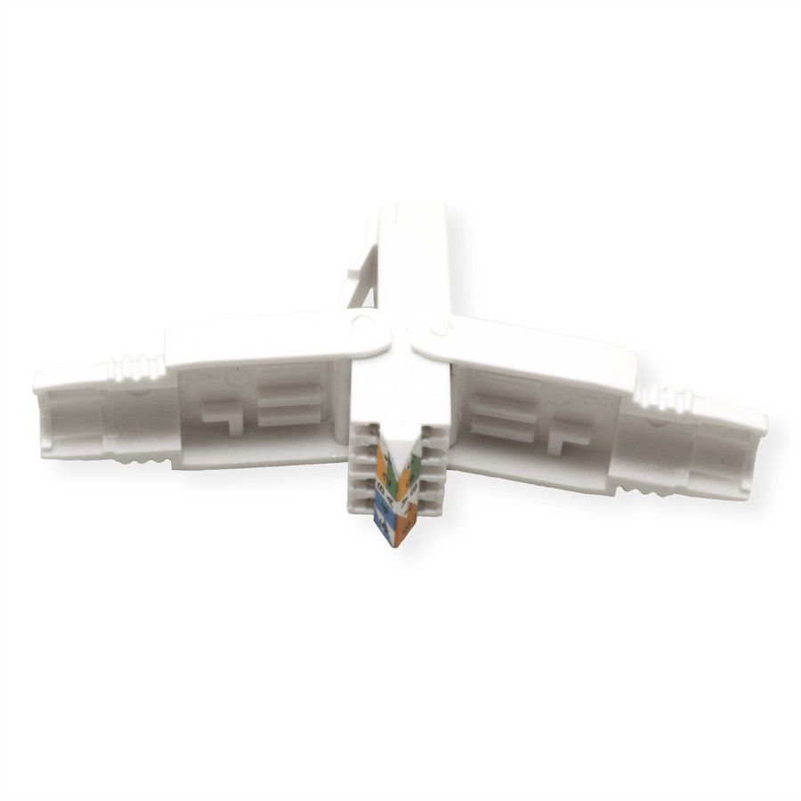 ROLINE Connecteur RJ-45 à confectionner Cat.6A (Classe EA), UTP, blanc