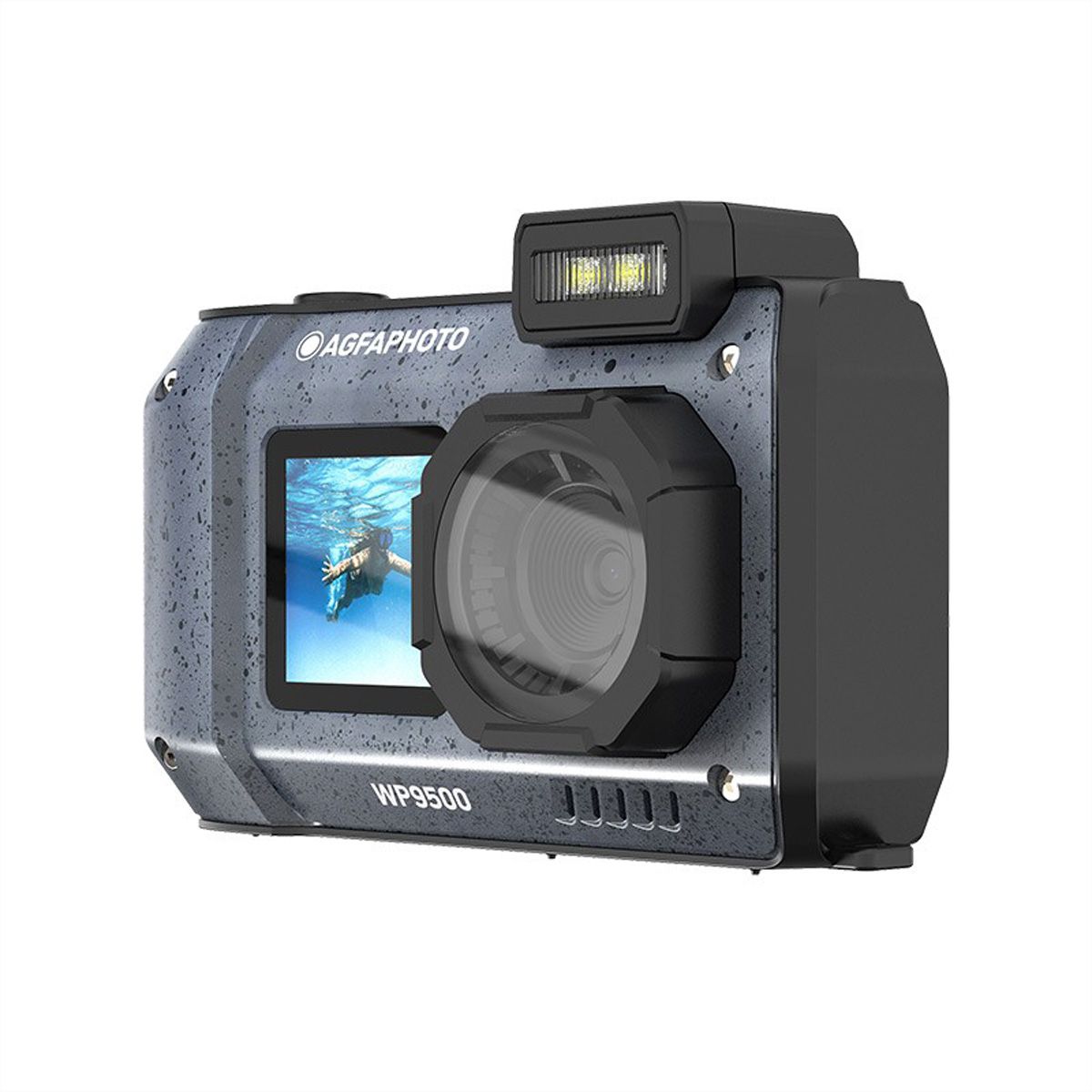 Appareil photo numérique compact Agfa WP9500, Noir, Imperméable
