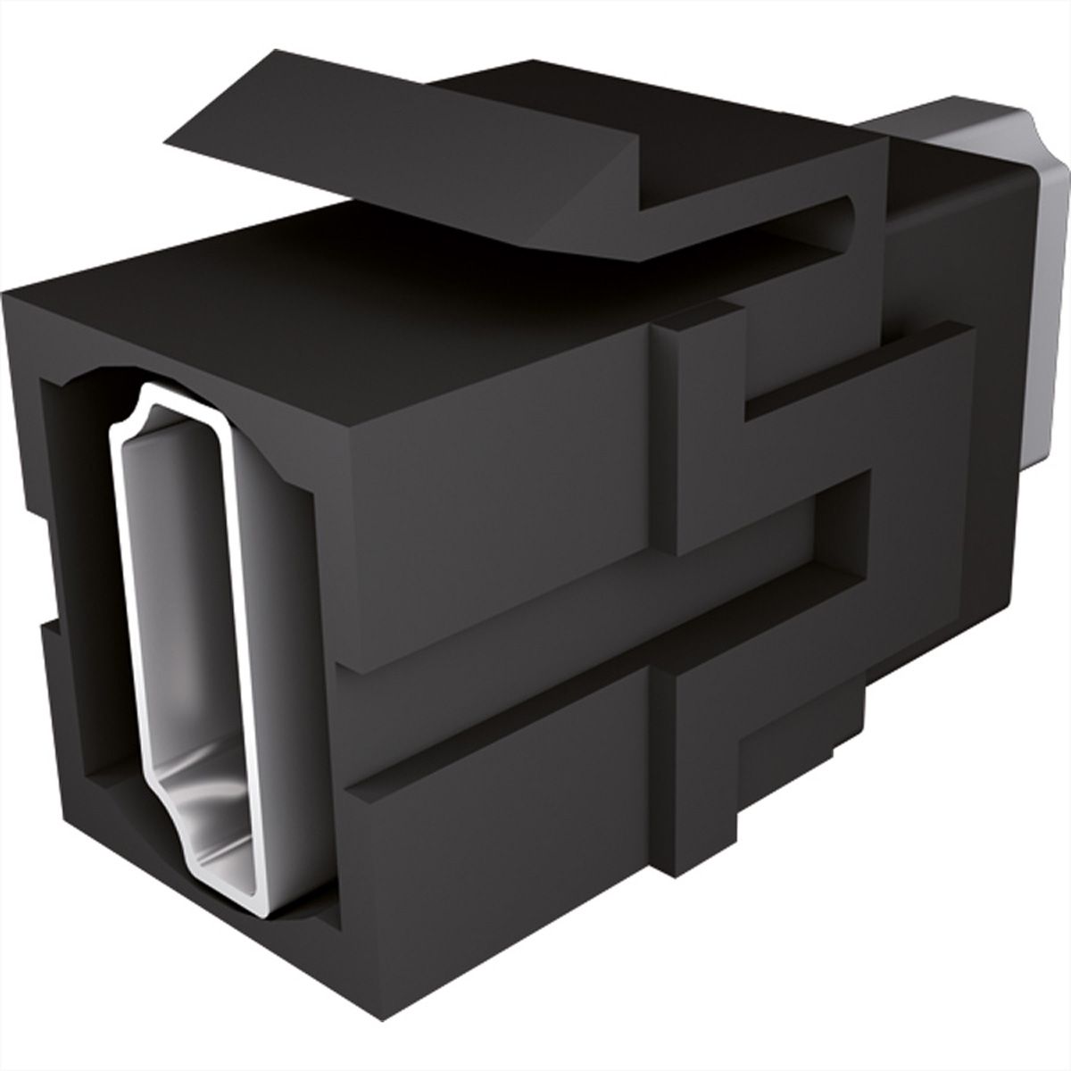 BACHMANN Keystone HDMI 4K UHD Coupleur F-F noir
