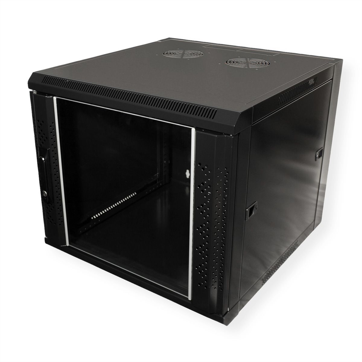 VALUE Armoire murale 6UH (HxLxP) 368x570x450 mm            (à monter), noir