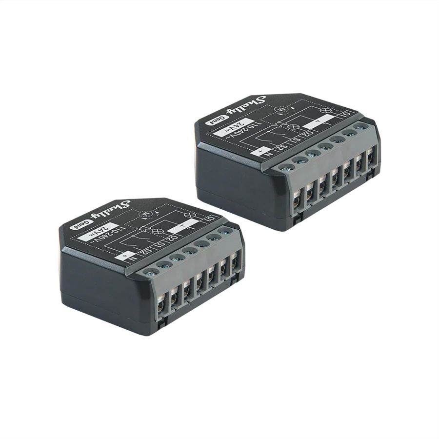 Shelly Schaltaktor 2PM Gen4, (Dual Pack)