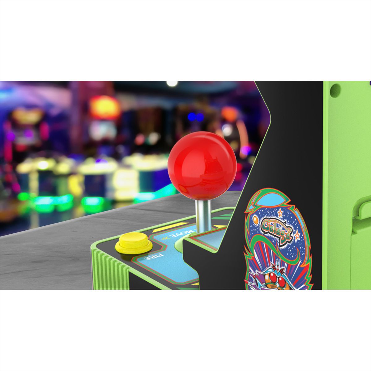 My Arcade Galaga Joystick Player, Mini-Arcade, 2 Spiele, 3.2" Display