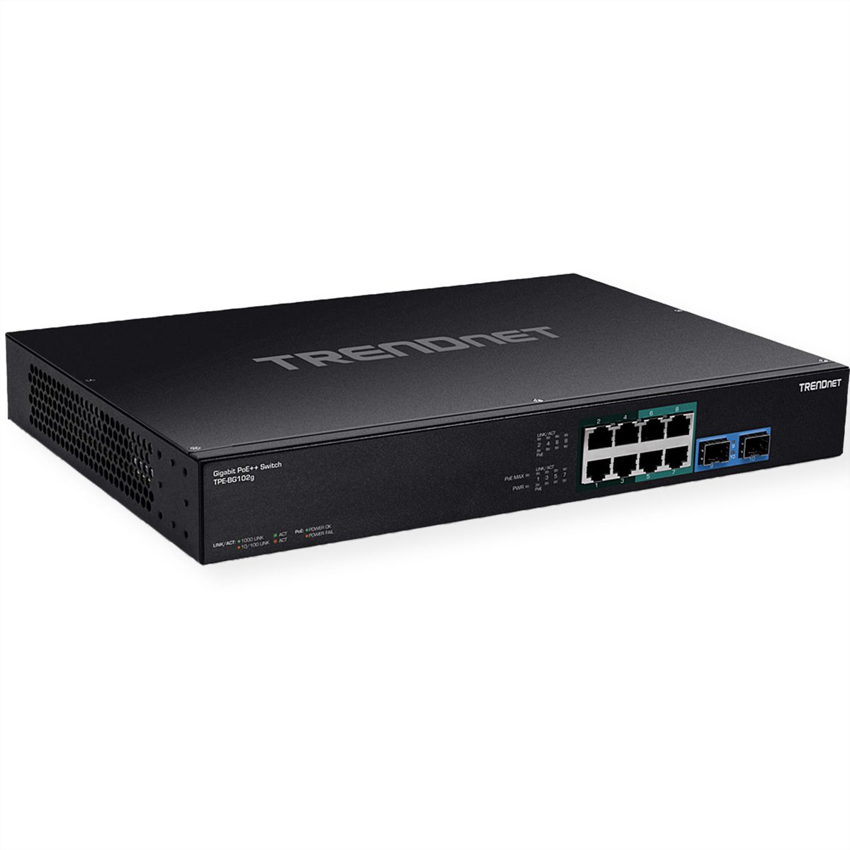 TRENDnet TPE-BG102G Switch PoE++ Gigabit à 10 ports