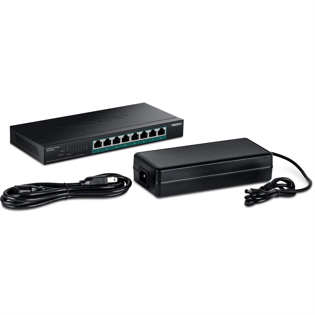 TRENDnet TPE-BG380 Switch PoE++ 2.5G à 8 ports