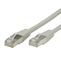 Cordon VALUE Cat.6 (Classe E) S/FTP (PiMF), gris, 0,5 m